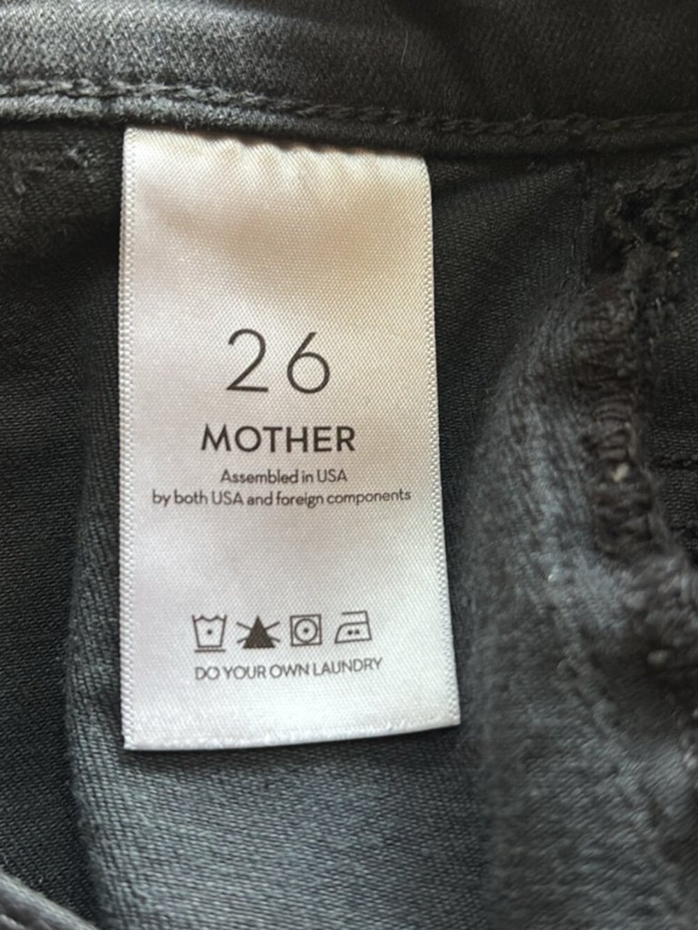 Mother Denim Rapper Patch Springy Ankle Size 26 - Picture 6 of 6